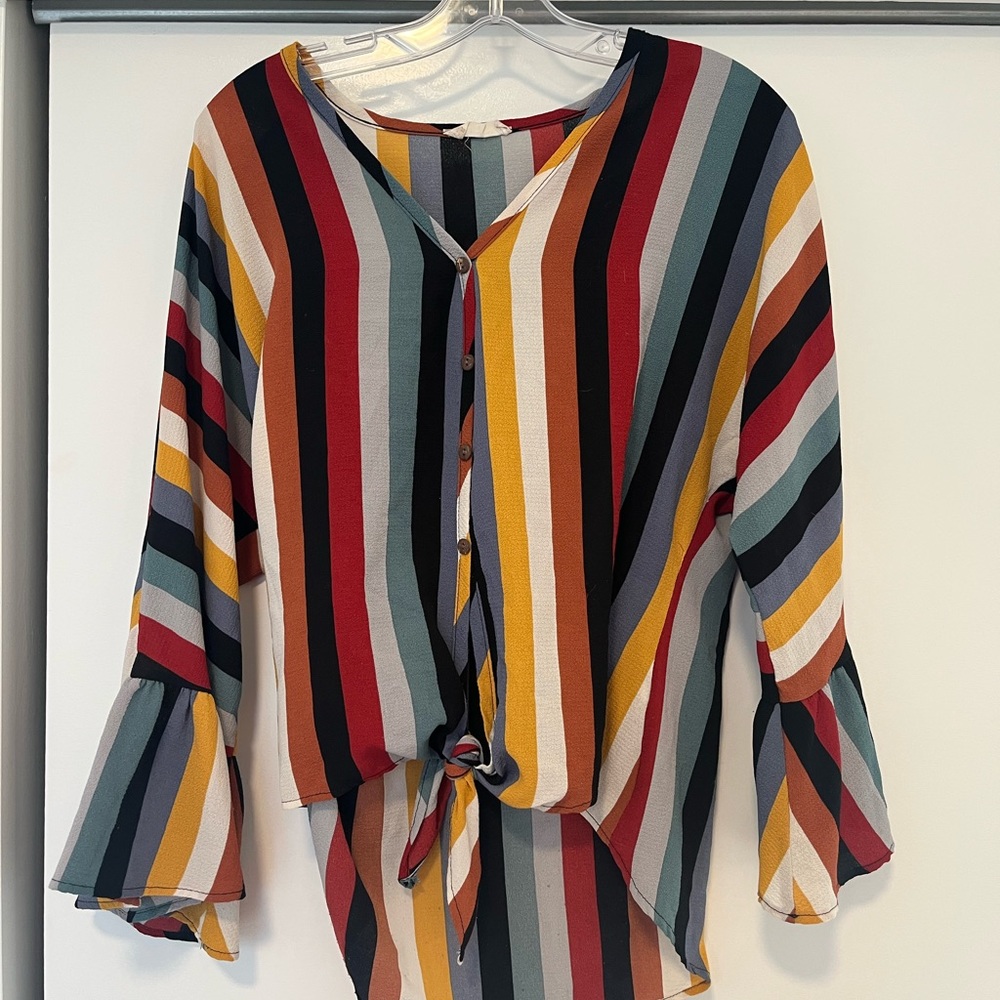 Bell Sleeve Blouse